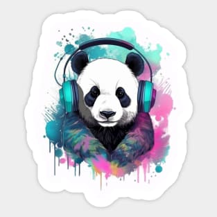 Pop Panda Sticker